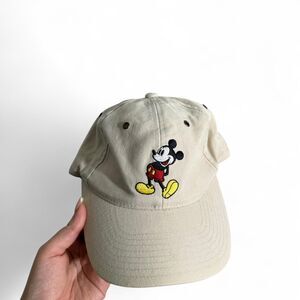 Mickey Mouse Y2K embroidered baseball cap, original Disney, 100% cotton READ